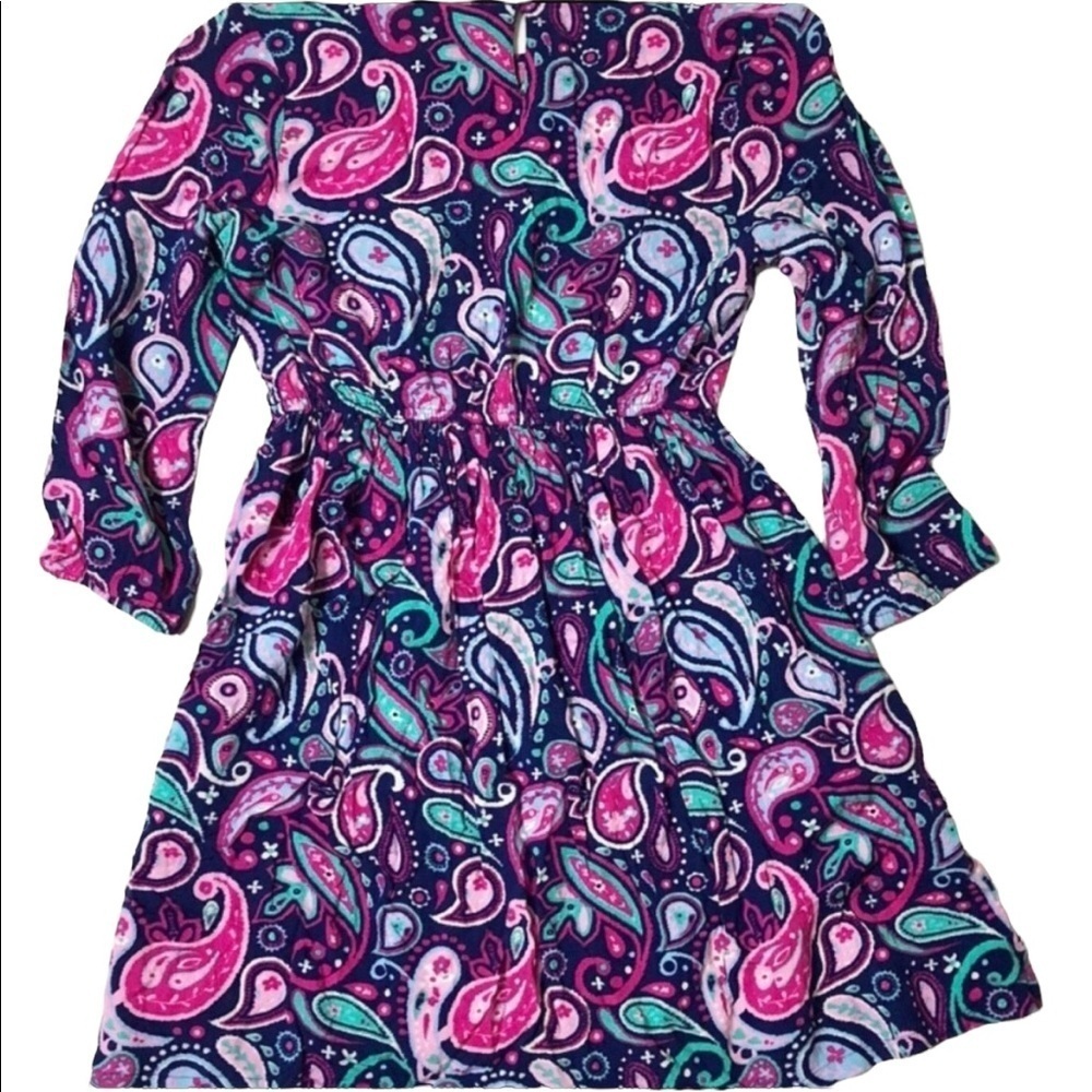 Red Camel Paisley Dress Multicolor Sz XL - Picture 2 of 3
